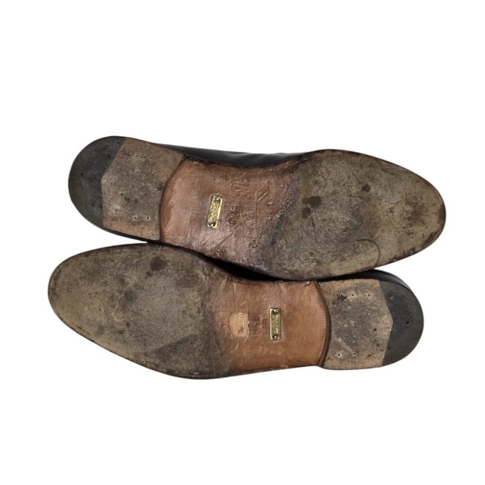 Gucci Horsebit Loafers 9.5 D Mens Leather Slip On Dress Shoes Made In Italy - Picture 5 of 9